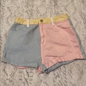 Forever21 ColorBlock Shorts